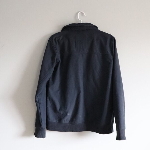 Bench Mens Blue Sz M Full Zip Mid-Weight Sherpa Long Sleeve Utility Jacket - Picture 2 of 14